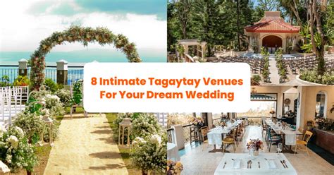8 Intimate Tagaytay Venues For Your Dream Wedding .